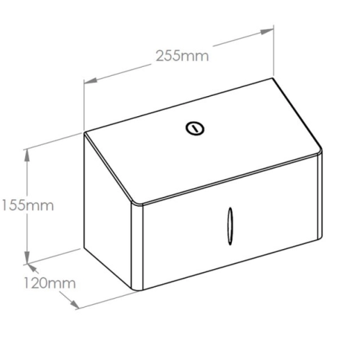 Mini Pojemnik ręczników w składce do 250 sztuk  ZZ Merida Stella R10 Advanced MAT
